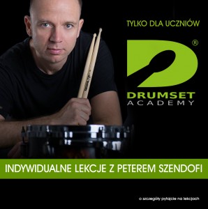 szkoła perkusyjna drumset academypeter szendofi prywatna lekcja
